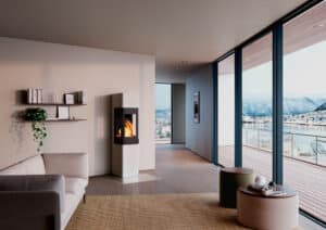 Nordpeis Porto kiertoilmatakka | Nordpeis Porto fireplace