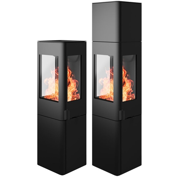 Nordpeis YoU Steel ja  YoU Steel High -kamiinat | Nordpeis YoU Steel and YoU Steel High stoves
